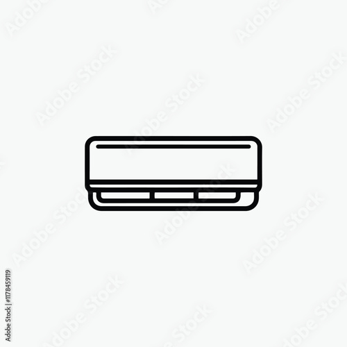Air conditioning company logo, ac service, air conditioning, heat pumps,  air conditioning logo,  frost fully editable vector template
