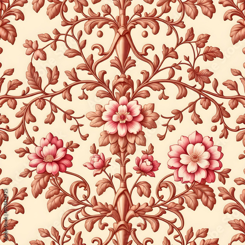 seamless pattern with flowers
