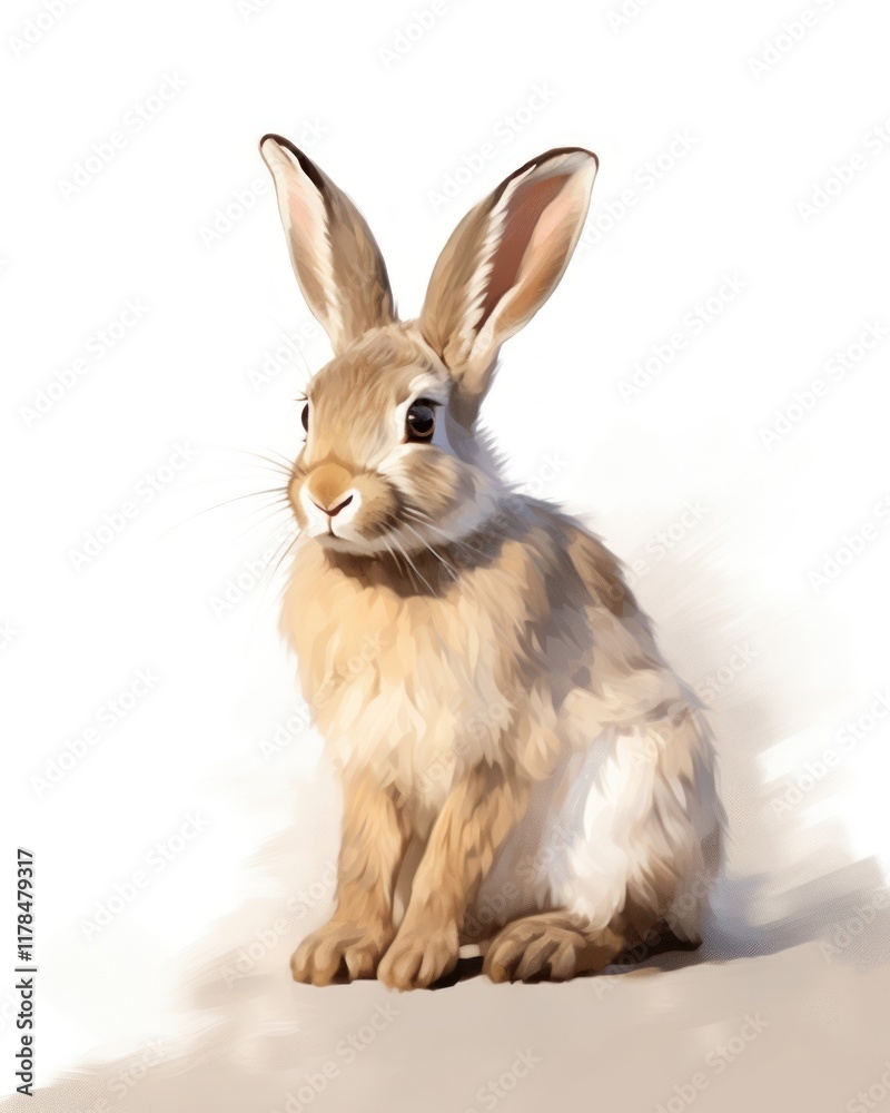 Obraz premium Mammal animal rodent rabbit.