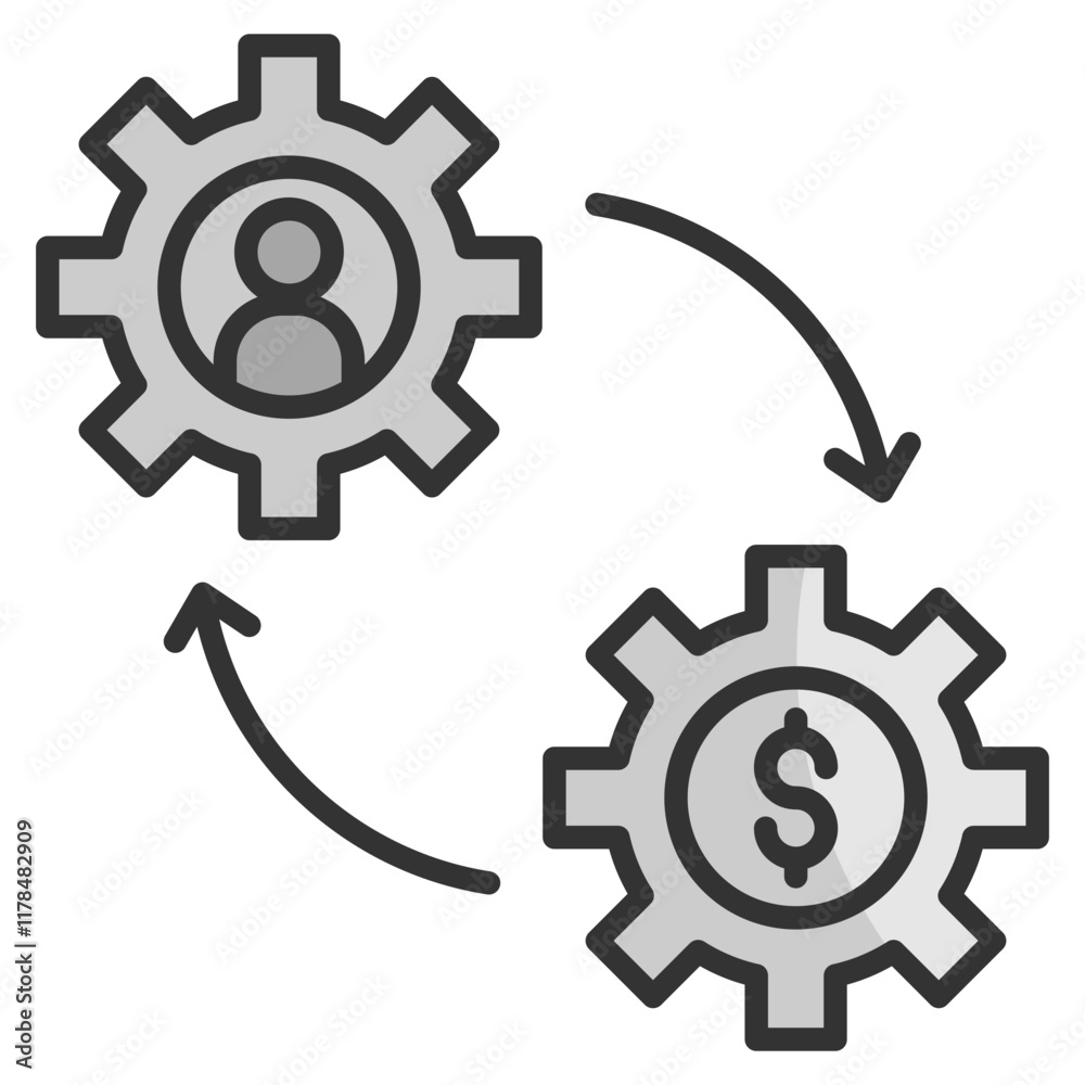 Erp Implementation Icon Element For Design Erp Implementation Icon Element For Design