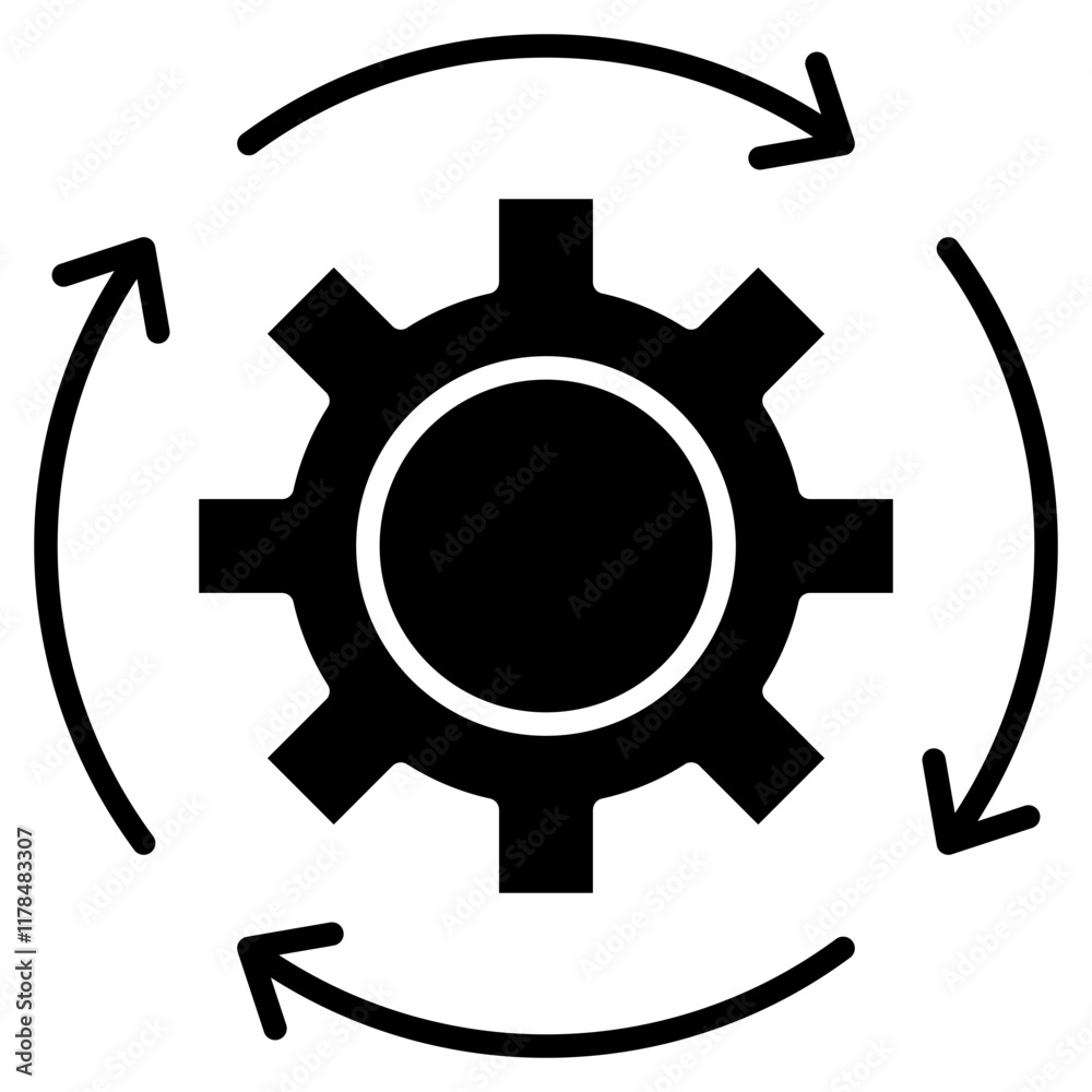 Erp System Setup Icon Element For Design Erp System Setup Icon Element For Design