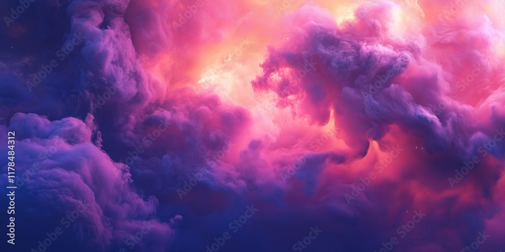 Fototapeta premium Valley Relaxing fluid imagery for promoting