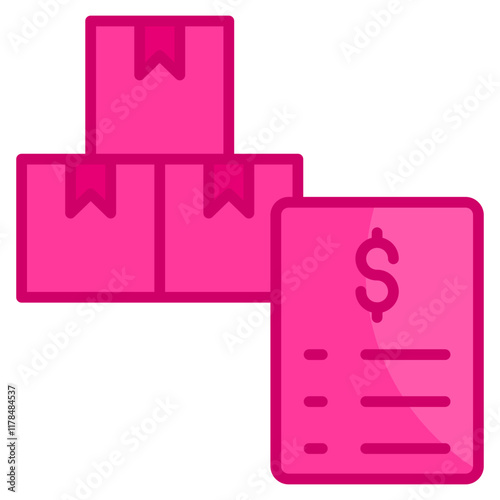 Purchase Order  Icon Element For Design