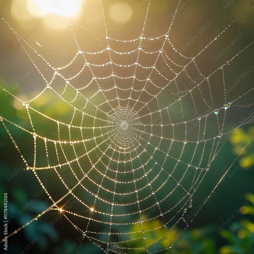 Obraz premium spider on web