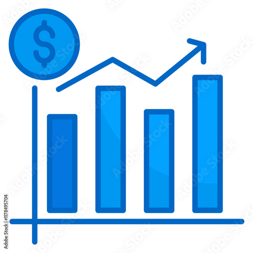 Data Capitalization  Icon Element For Design