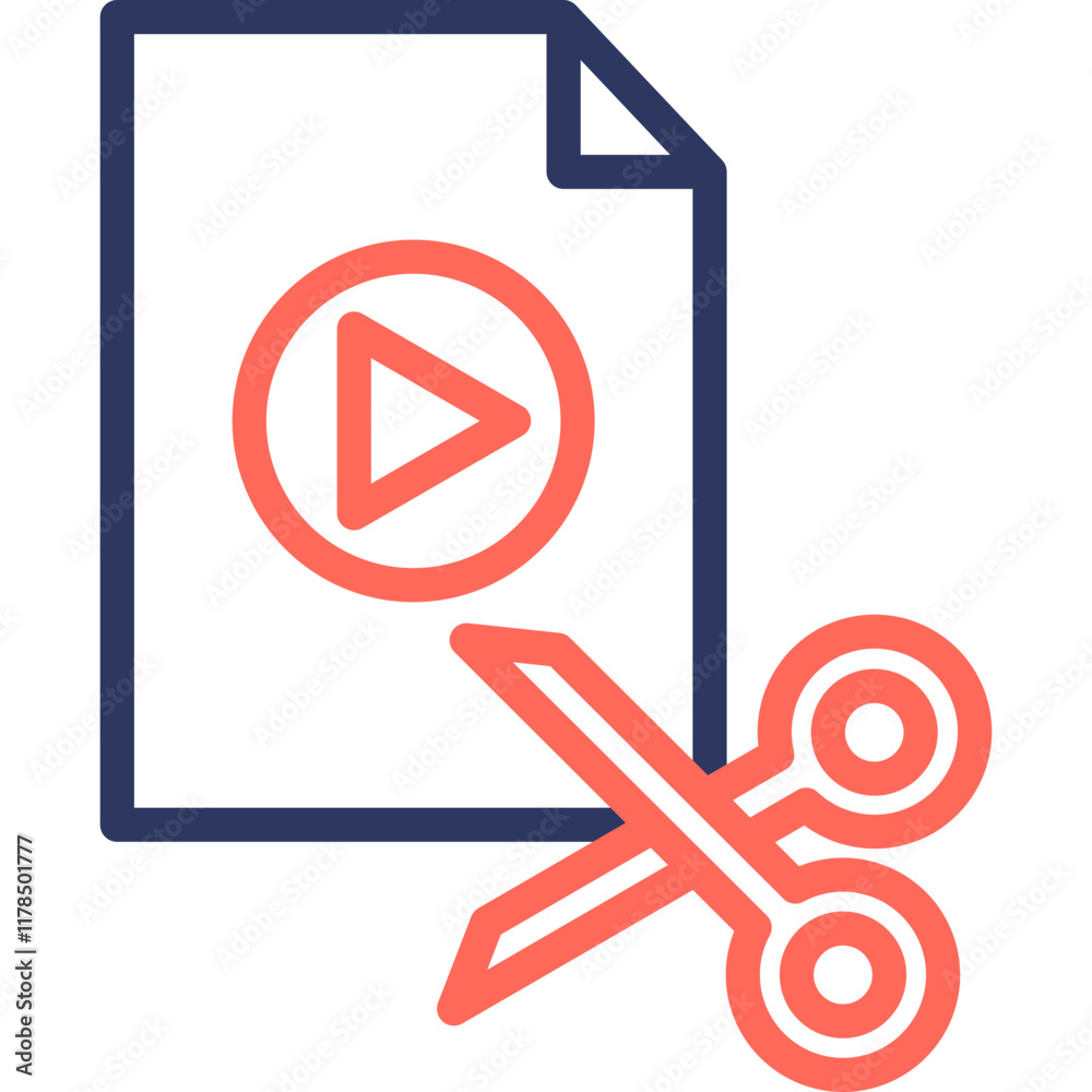 Video Editing Icon Video Editing Icon