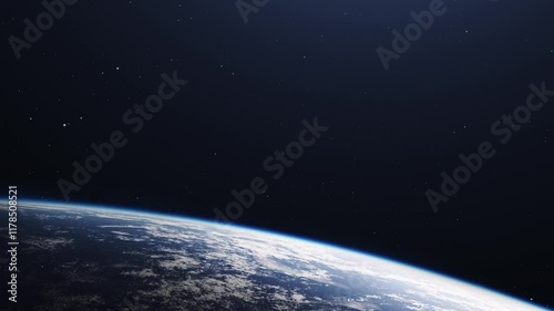 planet and space animation, ultra HD