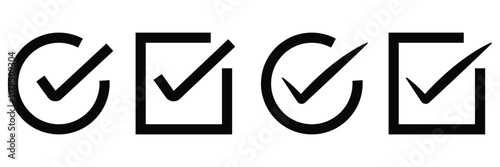 Free Download checkmark icon vector illustration eps 10.  tick approved symbol. - GFXLoad