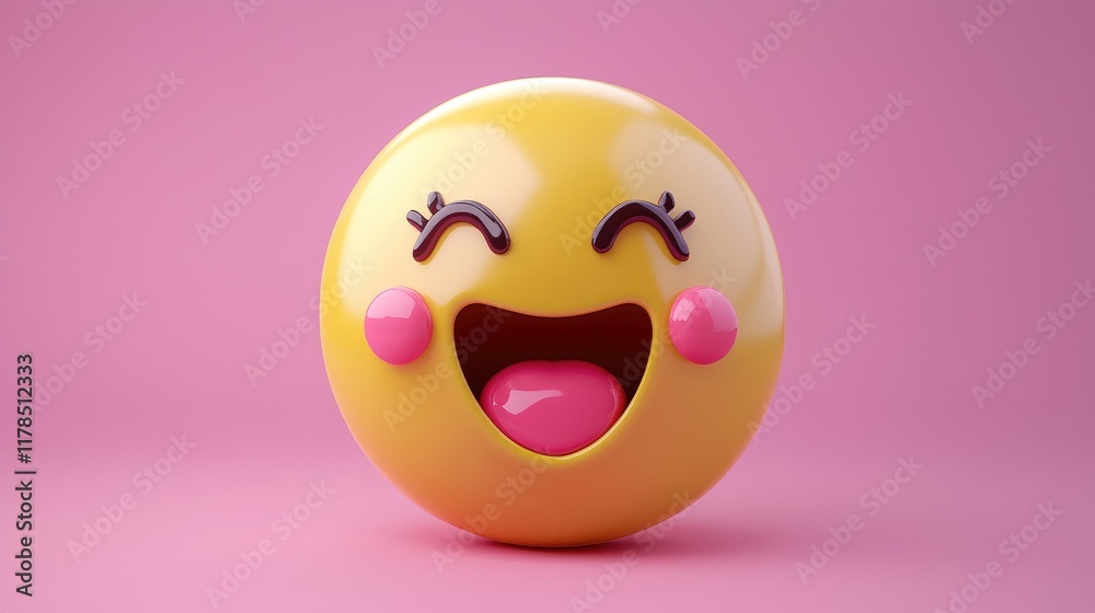Joyful Emoji Illustration Joyful Emoji Illustration