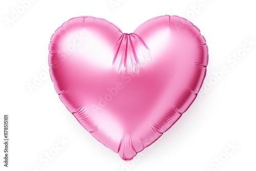 Wallpaper Mural Heart balloon shape pink. Torontodigital.ca