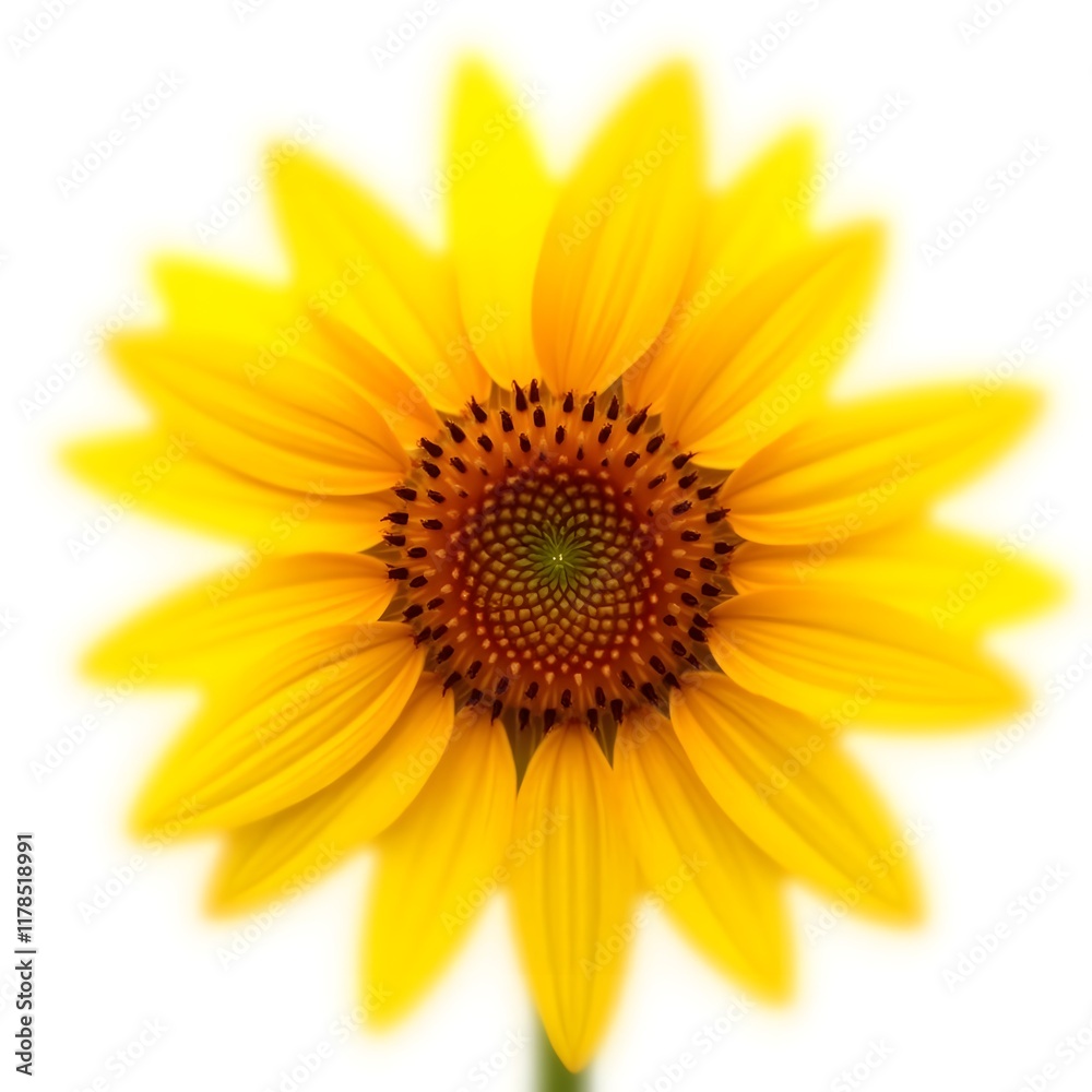 sunflower isolated on white background sunflower isolated on white background