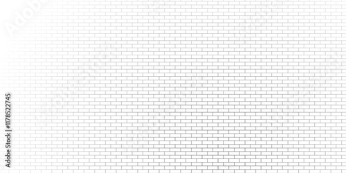 brick wall vector art simple outline design isolated white background, White brick wall texture and white brick wall and White brick wall texture background for stone tile block painted.