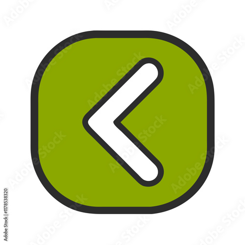 back icon vector illustration