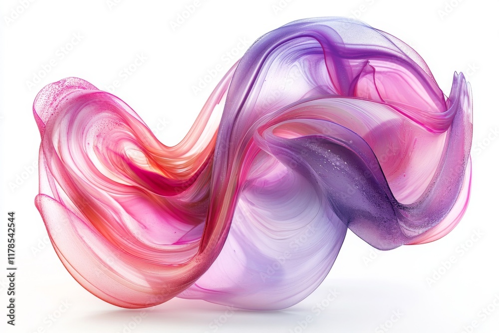 Abstract swirling colorful shapes in motion Abstract swirling colorful shapes in motion