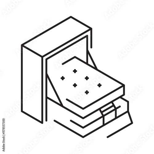 foldable double bed