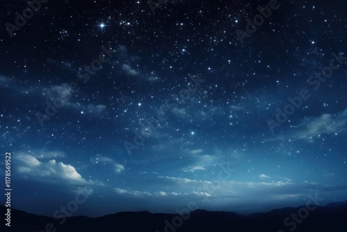 Sky constellation astronomy outdoors. photo