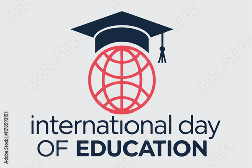 International Day of Education vector illustration
