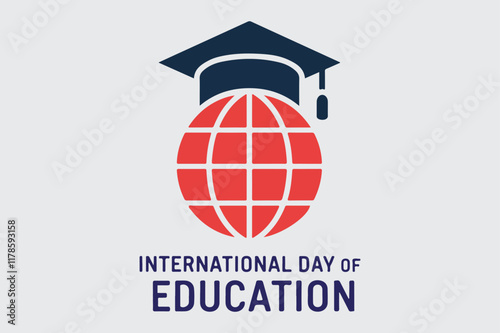 International Day of Education vector illustration
