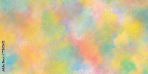 hand drawn stains watercolor texture, painted watercolor background design with paint and colorful stains, Brush stroked painting of colorful watercolor.