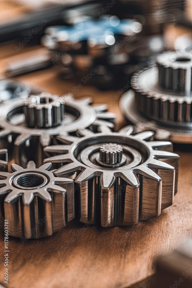 A series of gears fitting together to form a complete shape, symbolizing teamwork in problem-solving A series of gears fitting together to form a complete shape, symbolizing teamwork in problem-solving