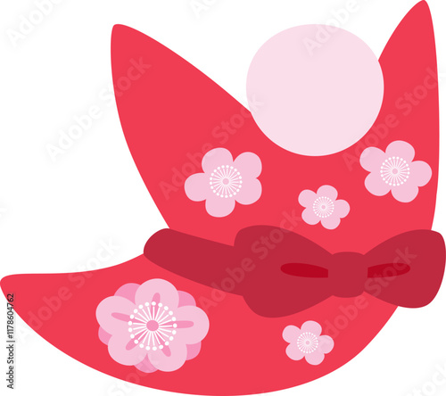 つるし飾りのさるっこのイラスト