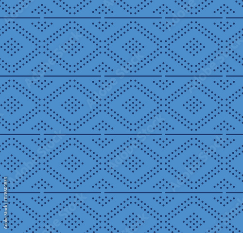 Pattern Refined geometric line art bringing sophistication to any fabric.
