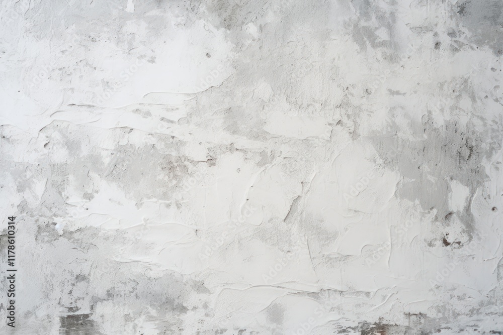 Obraz premium White paint concrete wall architecture deterioration.