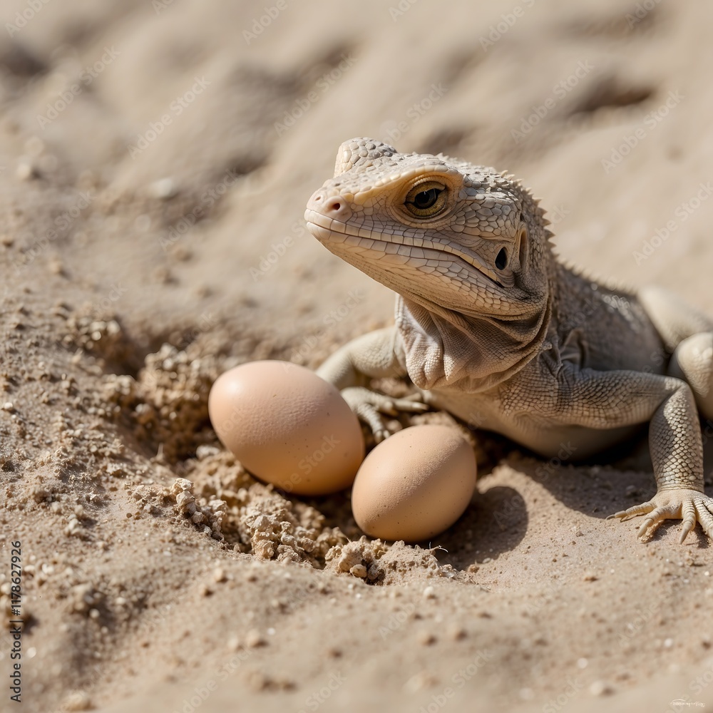Nestled in the Sand: The Coachella Valley Fringe-Toed Lizard and Its Eggs Nestled in the Sand: The Coachella Valley Fringe-Toed Lizard and Its Eggs