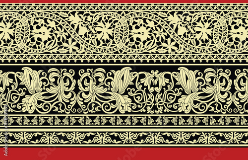 infuse borders designs with cultural and seasonal significance, like lunar new year themes or tropical vibes.