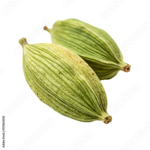 Wallpaper Mural A cardamom On white background Torontodigital.ca