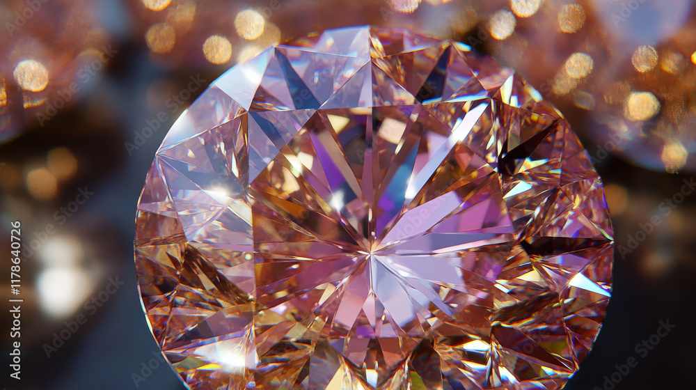 finance, Close-up of a diamond, with pink and gold colors, cinematic lighting, rendered using Octane, high-resolution photography, hyper-realistic. finance, Close-up of a diamond, with pink and gold colors, cinematic lighting, rendered using Octane, high-resolution photography, hyper-realistic.