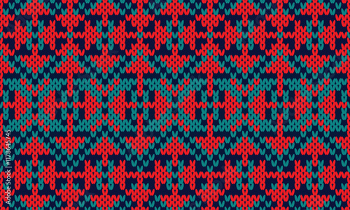 Seamless printable knitting patterns, wallpapers, ultra-high resolution raster illustrations, print-on-demand patterns.