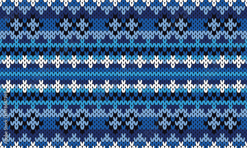 Seamless printable knitting patterns, wallpapers, ultra-high resolution raster illustrations, print-on-demand patterns.