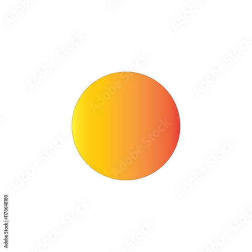 sun icon design template