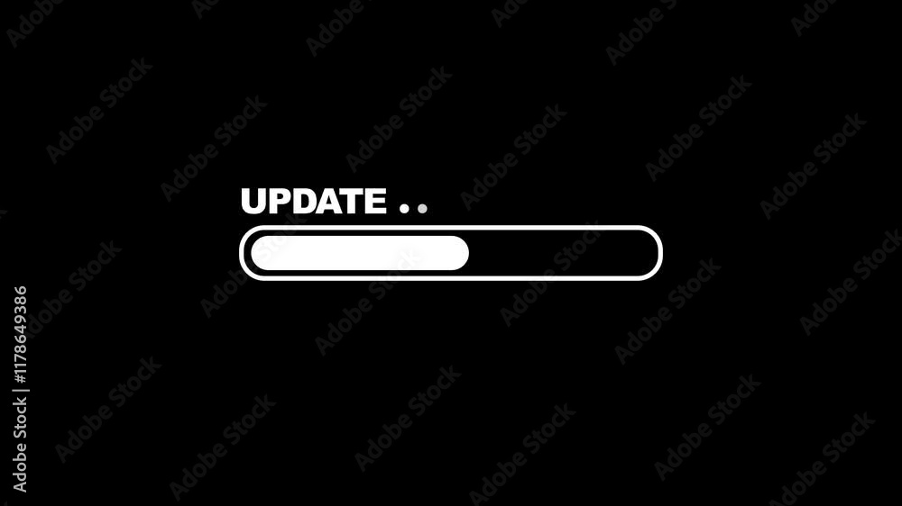 Operating system upgrade concept, software updating and process , update modern functions, loading updating icon animation . update modern functions, loading updating icon animation .4k animation. Operating system upgrade concept, software updating and process , update modern functions, loading updating icon animation . update modern functions, loading updating icon animation .4k animation.