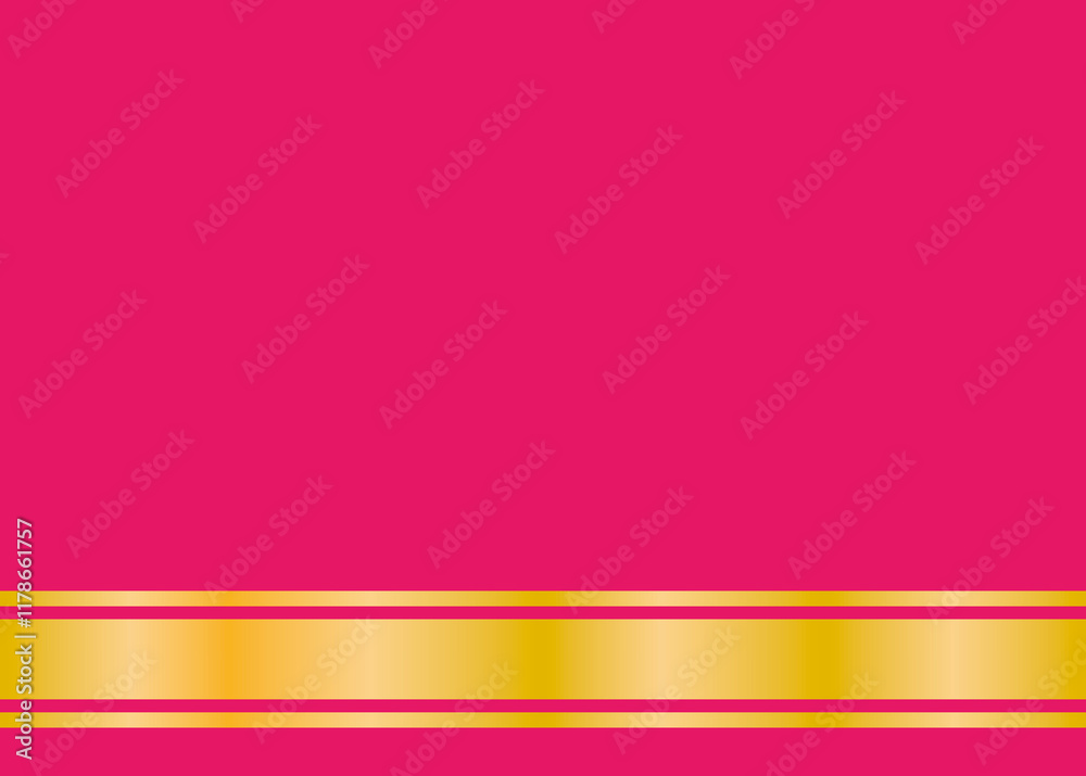 Obraz premium SOLID BACKGROUND GOLD AND MAGENTA COLOR DESIGN