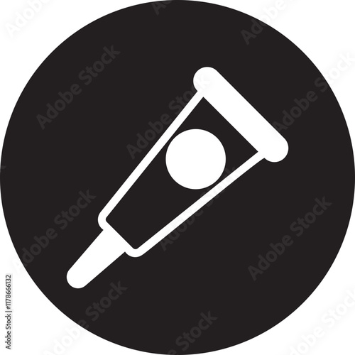 eye cream glyph icon