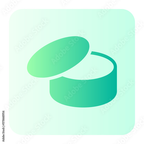 powder gradient icon