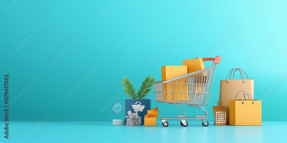 Obraz premium Preisstrategie und Geschäftsplanungskonzept. Geschäftsmann arbeitet an einer digitalen Schnittstelle mit Symbolen für globalen Handel, Kostenanalyse, Rabatte und Verkaufsoptimierung. E-Commerce, Preis