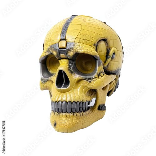 Skull made of Alligator ski...