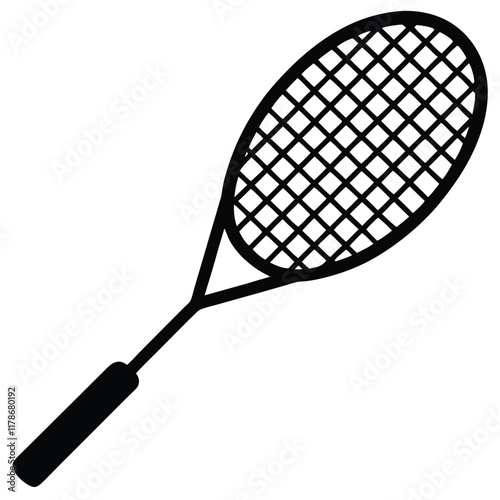tennis racket vector