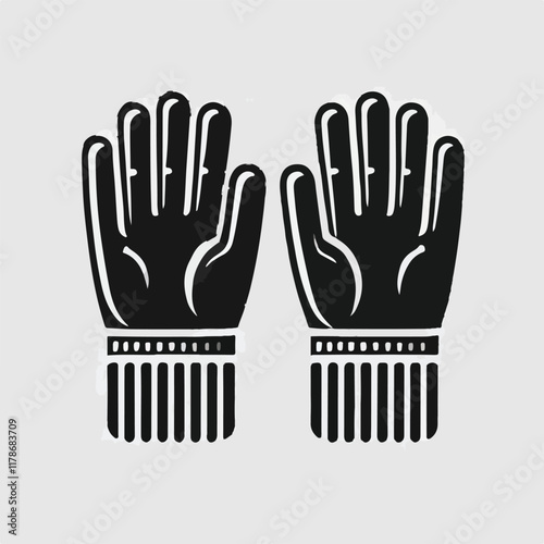 gloves vector