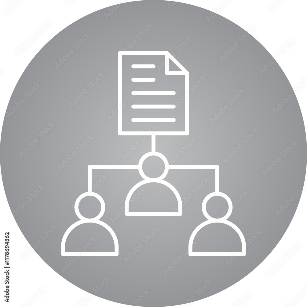 Classification icon single vector illustration Classification icon single vector illustration