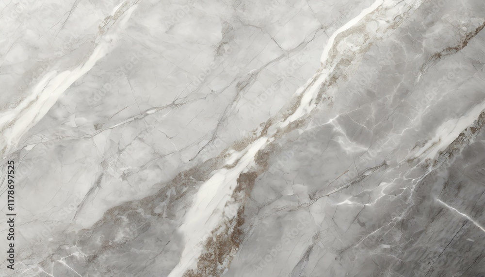 Naklejka premium Modern White Marble with Subtle Veining Texture