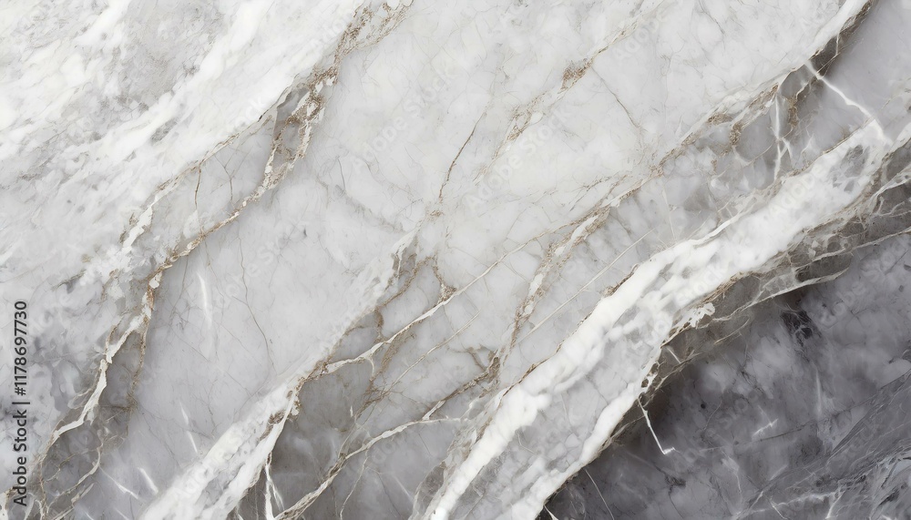 Fototapeta premium Modern White Marble Texture with Subtle Veining