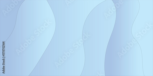 Abstract white background, clean, simple, elegant gradient white background for inserting various texts or illustrations
