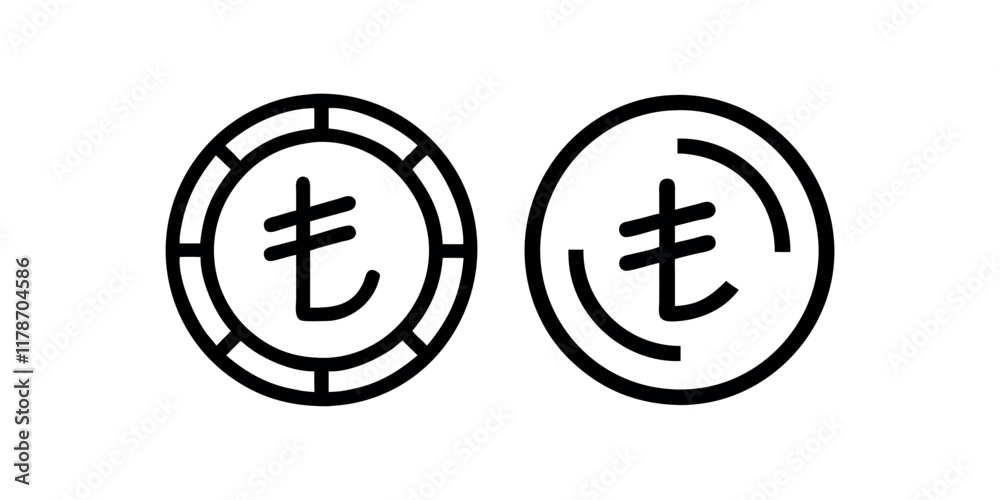 Simple black and white Turkish Lira symbol, Turkish Lira Symbol icon. simple flat Turkish Lira Symbol icon on white background. vector illustration. Simple black and white Turkish Lira symbol, Turkish Lira Symbol icon. simple flat Turkish Lira Symbol icon on white background. vector illustration.
