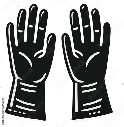 gloves vector