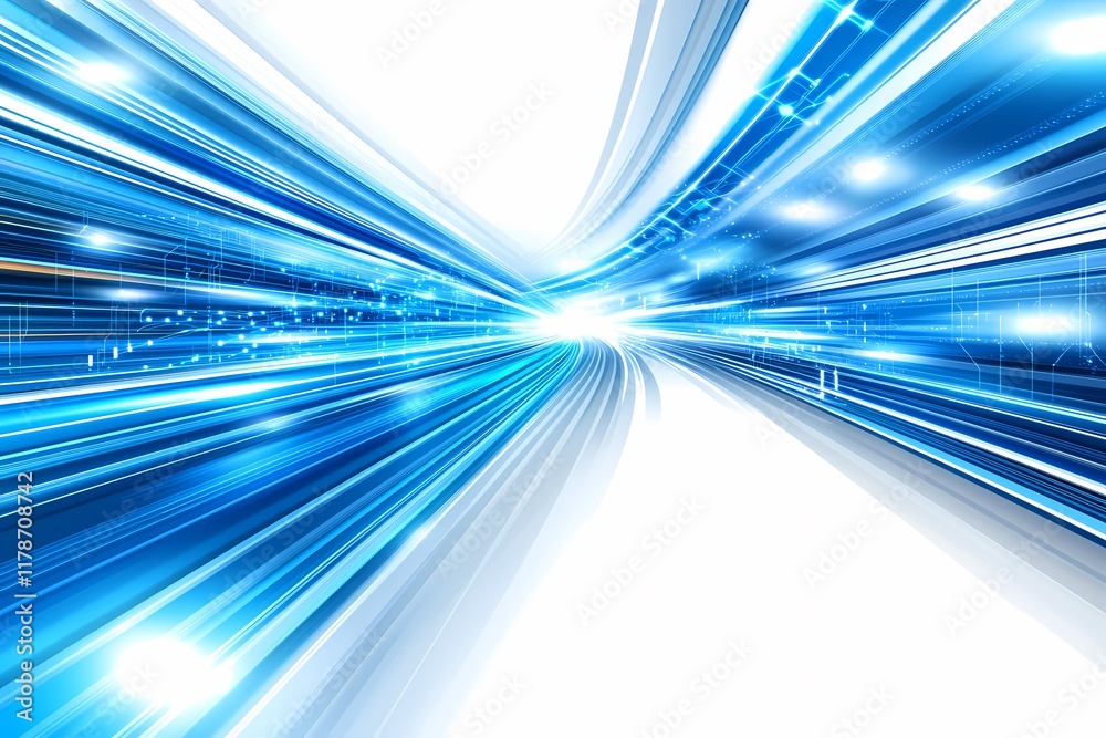 Dynamic Flow of Light and Energy in Abstract Digital Background Dynamic Flow of Light and Energy in Abstract Digital Background