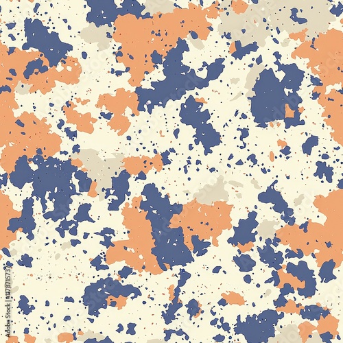 Abstract Artistic Background: Modern Texture and Color Palette for Design Projects